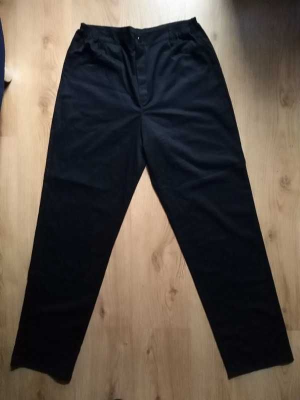 Nowe spodnie Kentaur XL czarne L męskie klasyczne