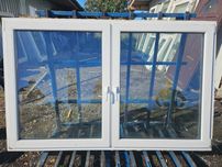 OKNA Plastikowe PCV Dwuskrzydłowe 216x136cm 35 sztuk okno białe
