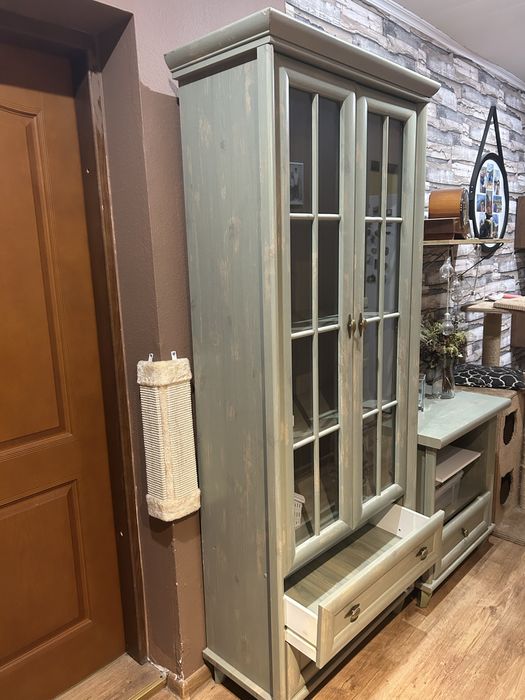 BRW zielona sosna witrynka