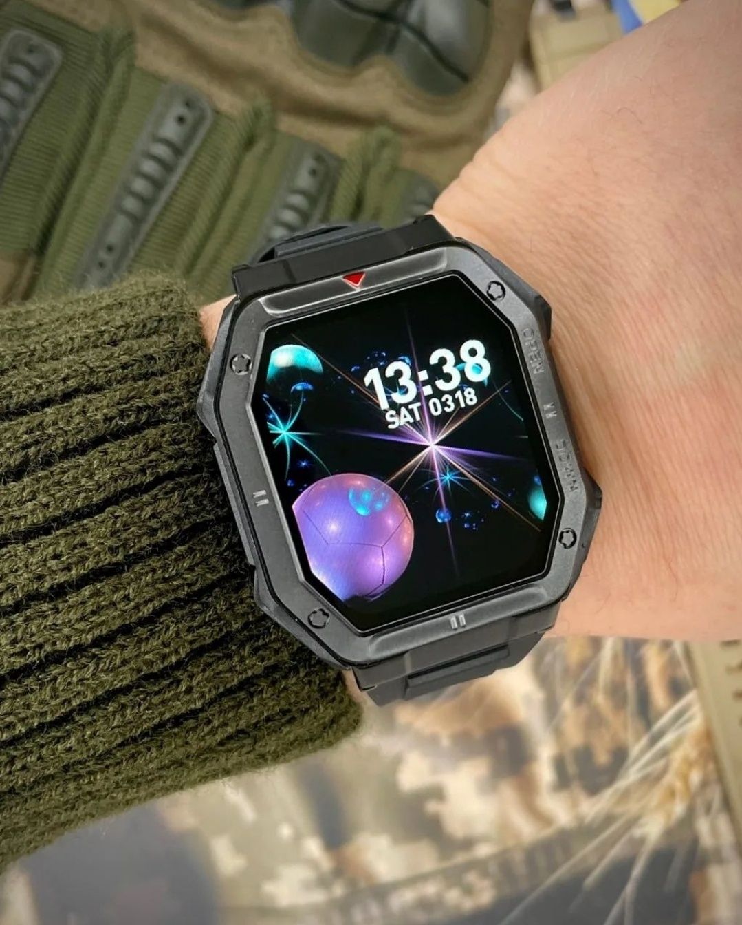 Розумний смарт годинник Modfit Shockwave .Гарантія 12-місяців. 
◻️ М