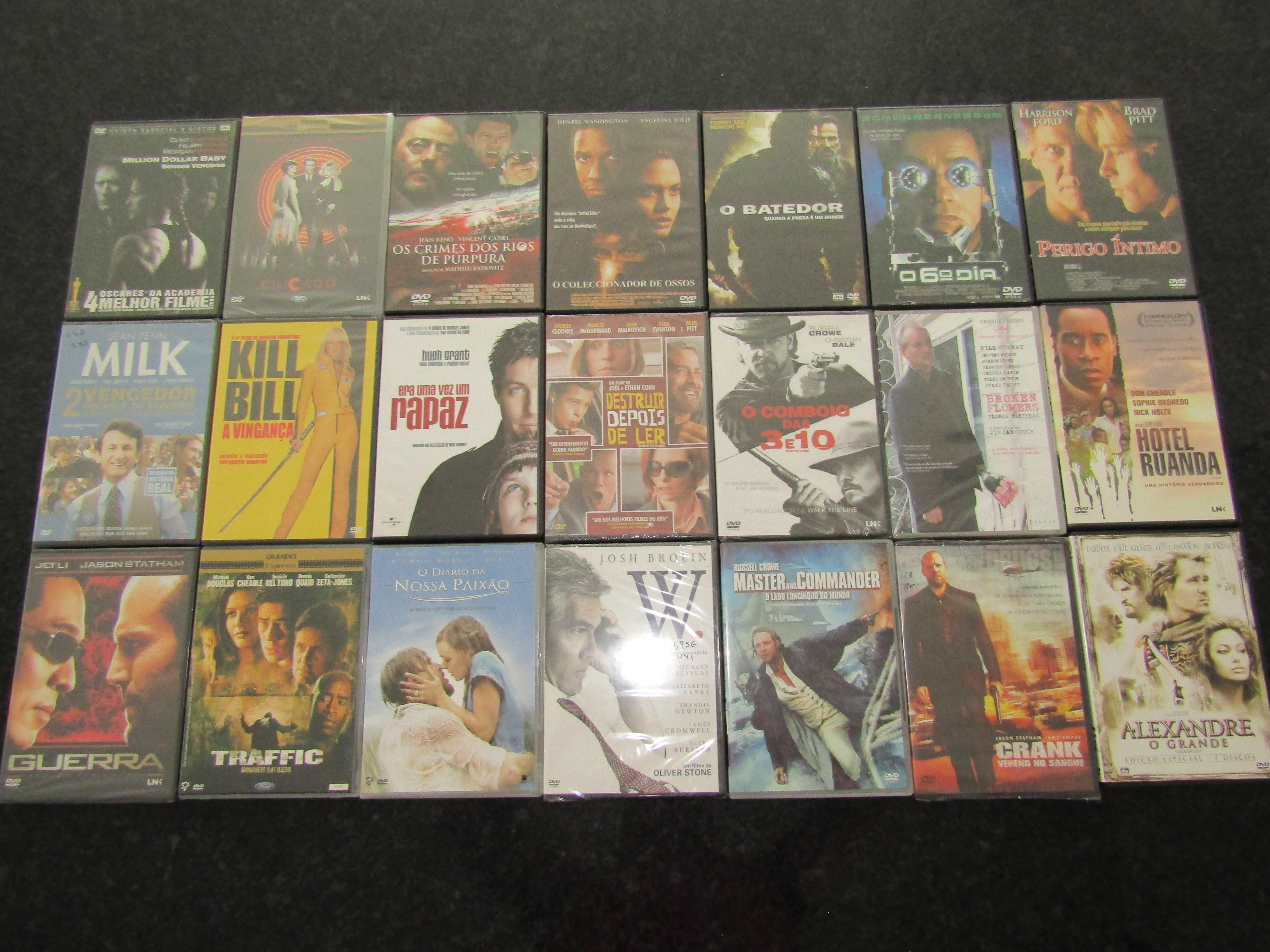 DVDs para todos os gostos