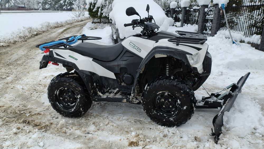 Kymco mxu 550 4x4 L7e  1800km . Pług  do śniegu