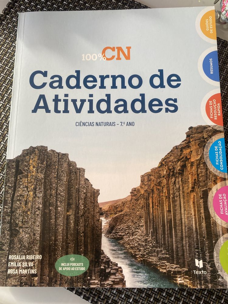 Caderno de atividades 100% CN 7 ano