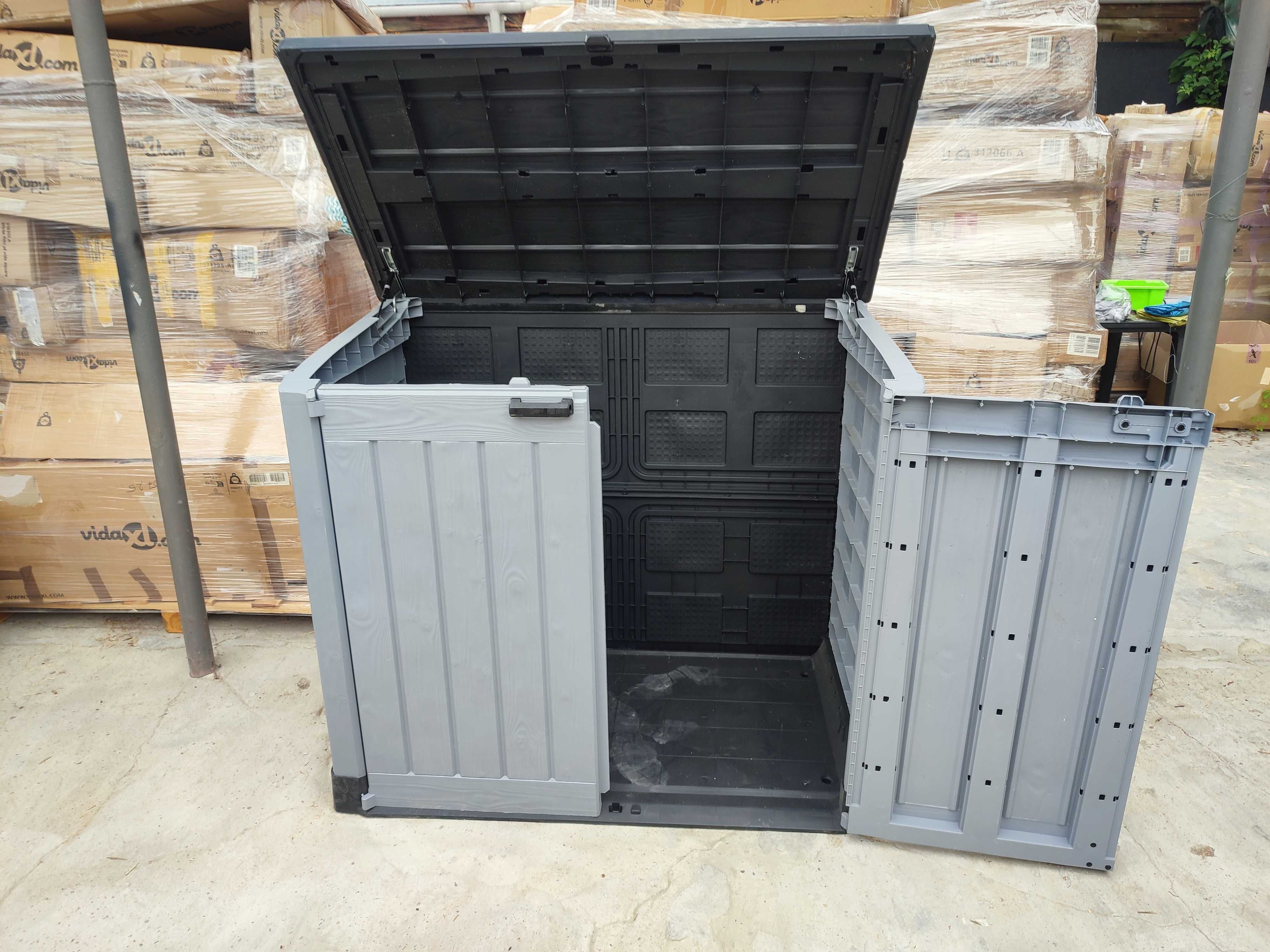 Skrzynia ogrodowa KETER STORE Pojemnik Ogrodowy 1200 L szary 145x82cm