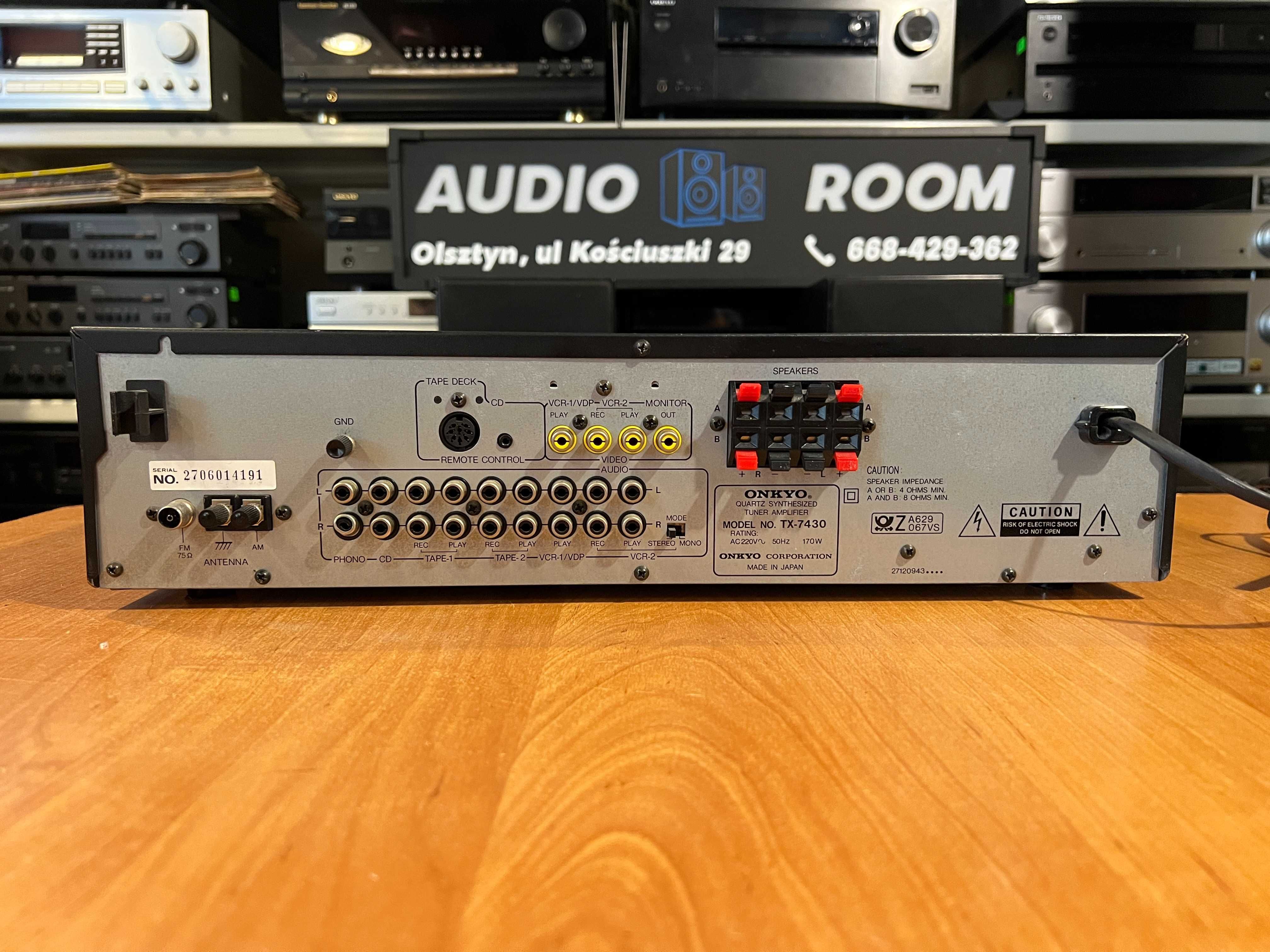 Amplituner Onkyo TX-7430 Audio Room