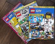 LEGO City gazetki komiksy 3 sztuki