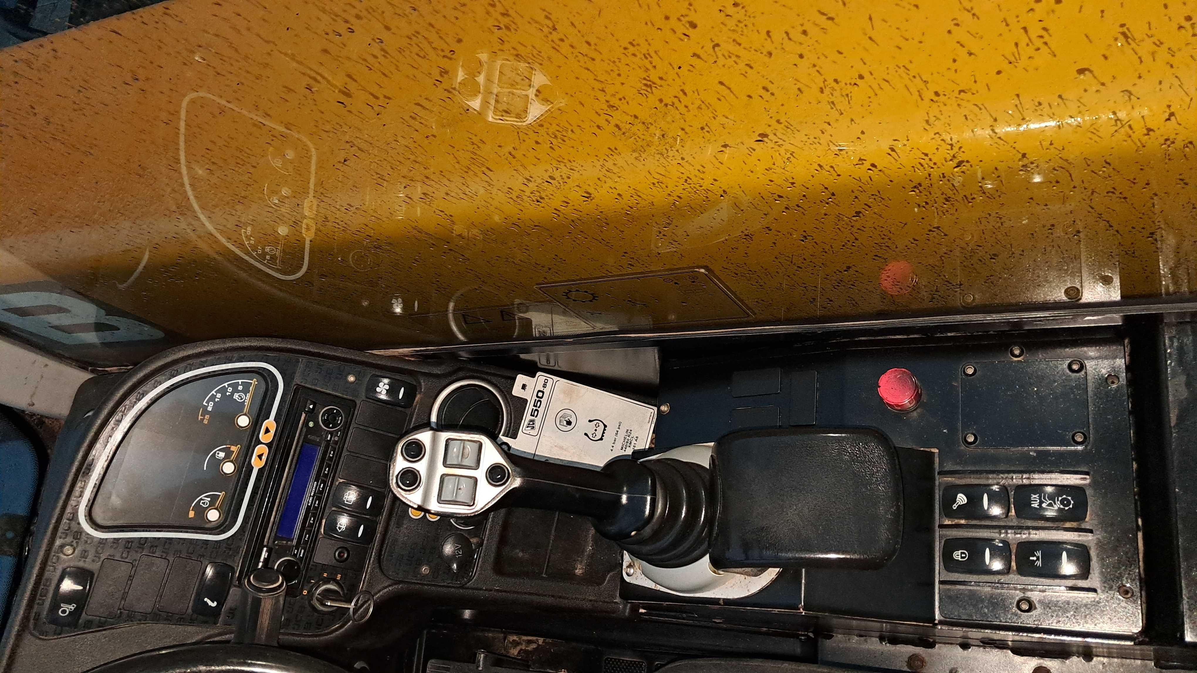 JCB 550-80 AGRI Ostatnie Wydanie BEZ DPF i AdBlue Ładowarka 5T 8m