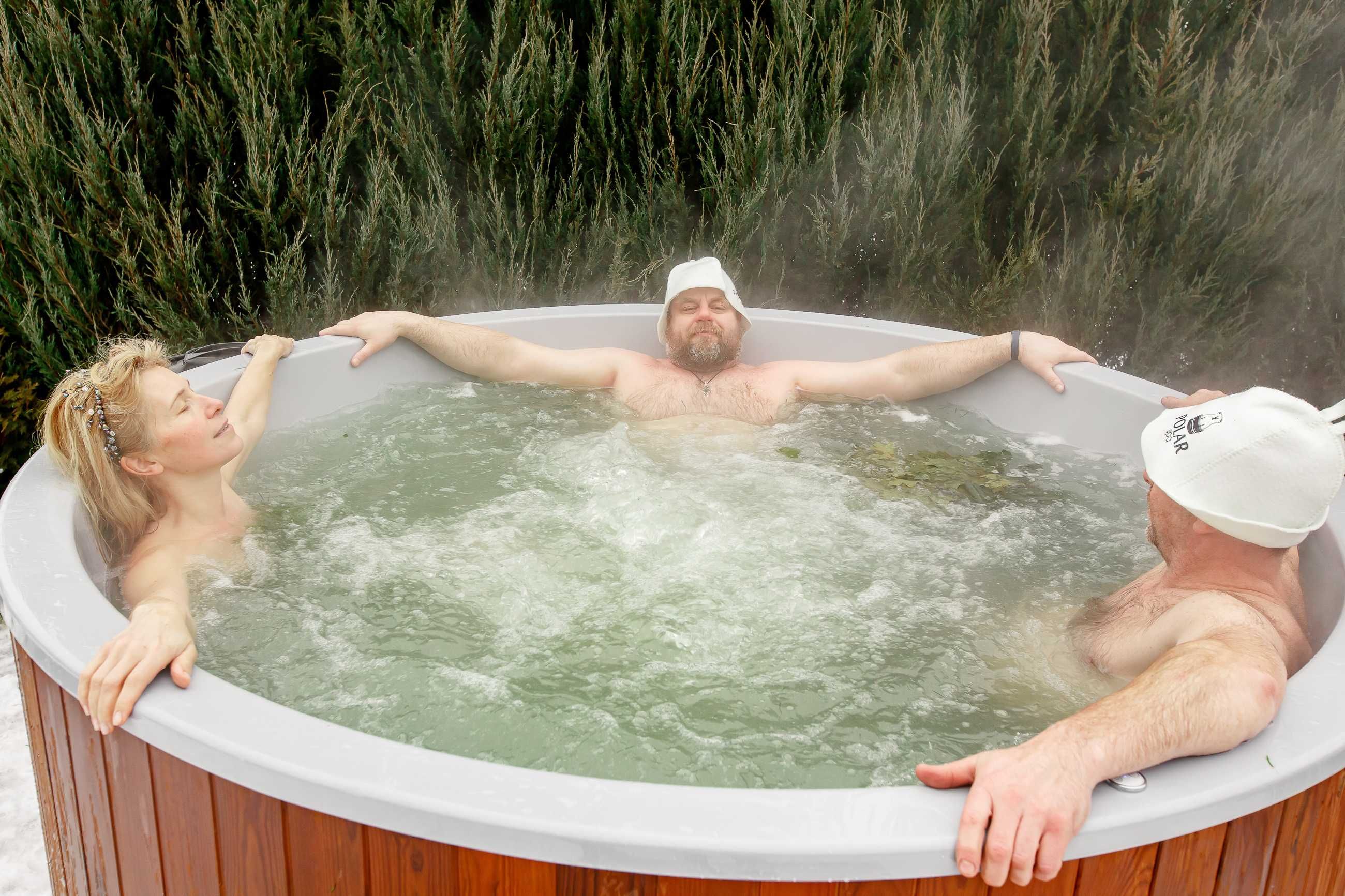 Balia ogrodowa COMFORT piec zewnętrzny | 2-8 - osobowa, jacuzzi, spa