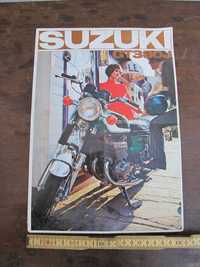 Brochura Suzuki GT 380 - Publicidade Mota Antiga