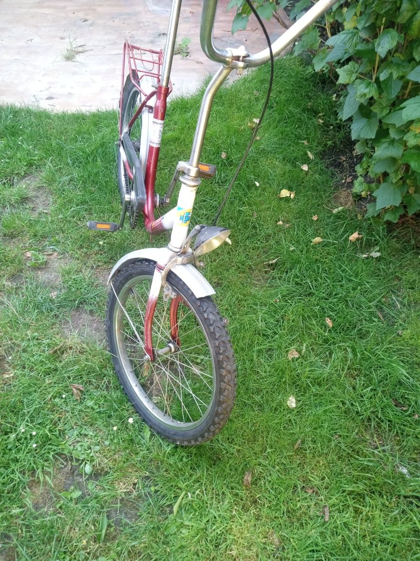 Rower Romet flaming 2 retro PRL + pompka