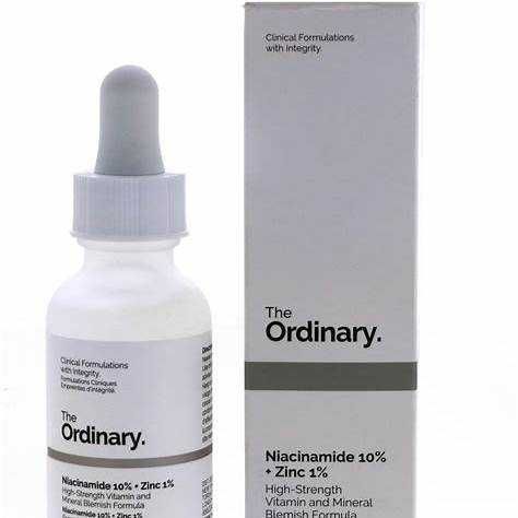 Serum The Ordinary Niacinamide 10 + Cynk 1 – regulacja i nawilżenie