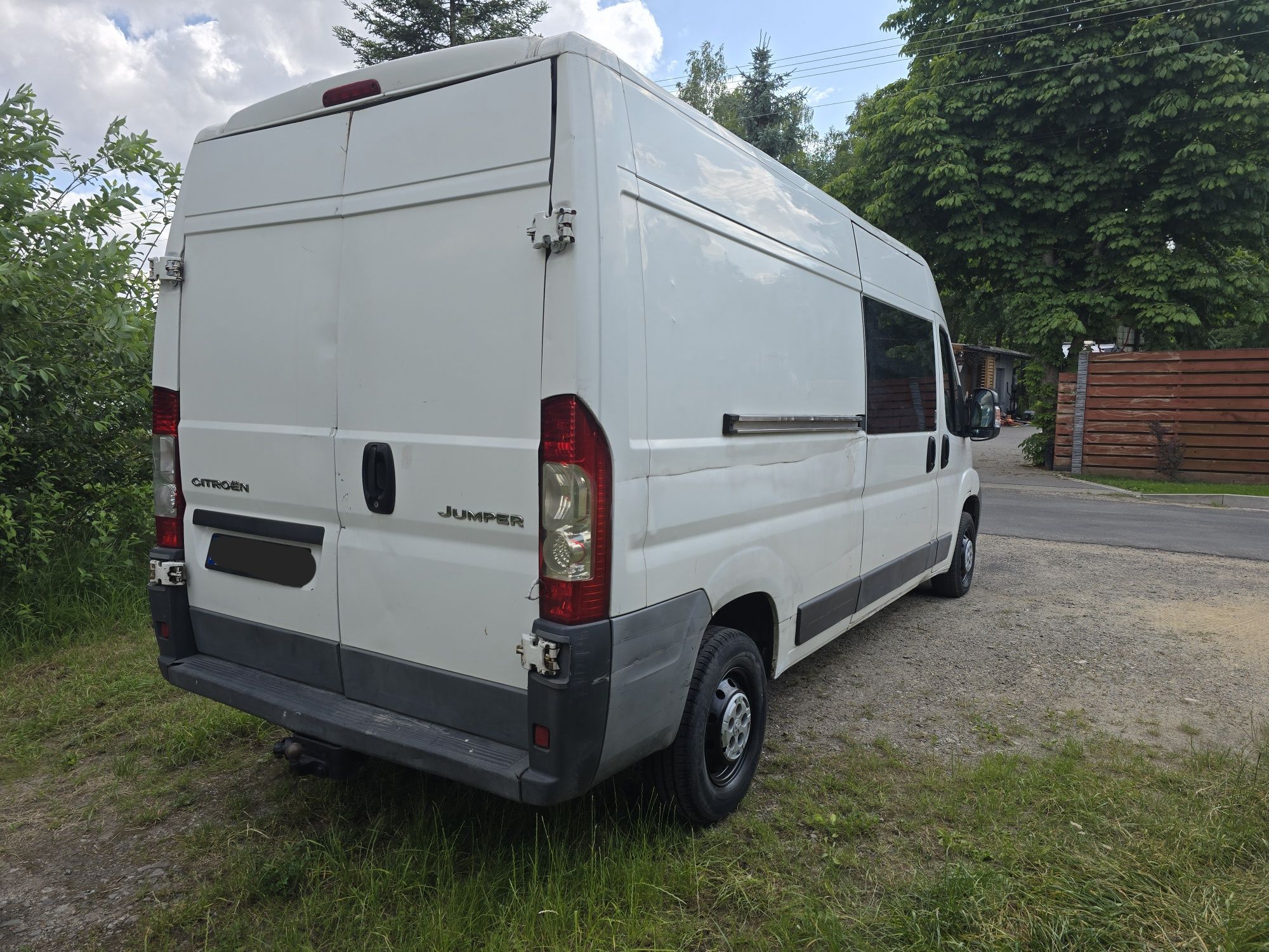 Citroen jumper klima brygadowka 9 osob osobowy hakowy