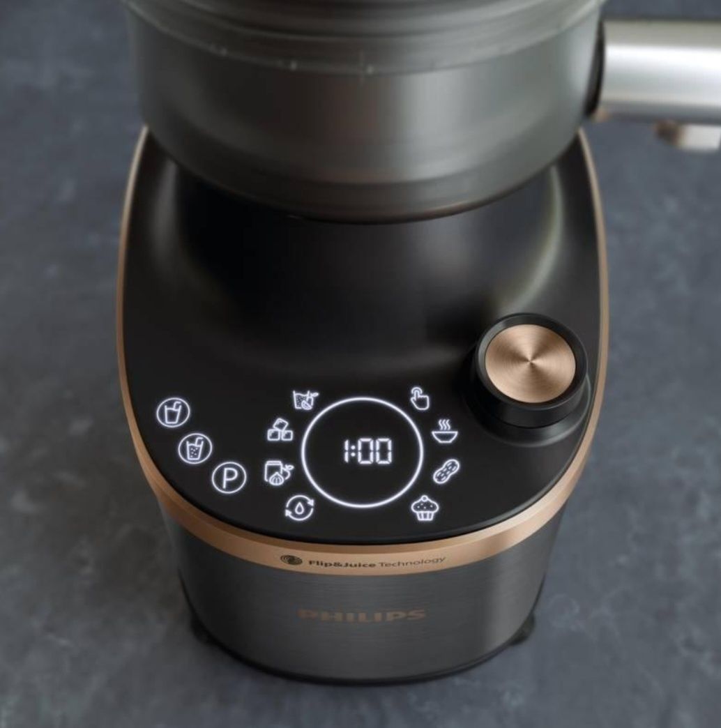 Blender kielichowy PHILIPS Flip&Juice HR3770/10 z modułem sokowirówki