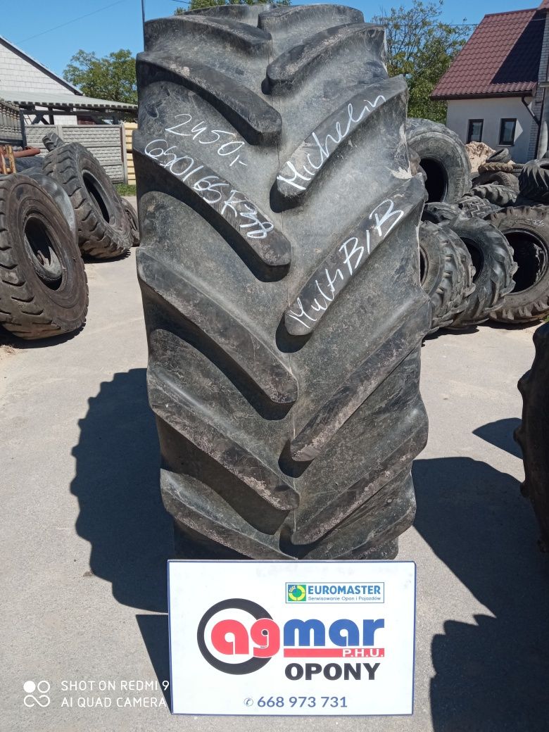 650/65R38 Michelin Multi Bib Opona używana rolnicza