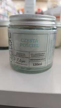 OOROC świeca sojowa Czysta pościel 120ml drewniany knot