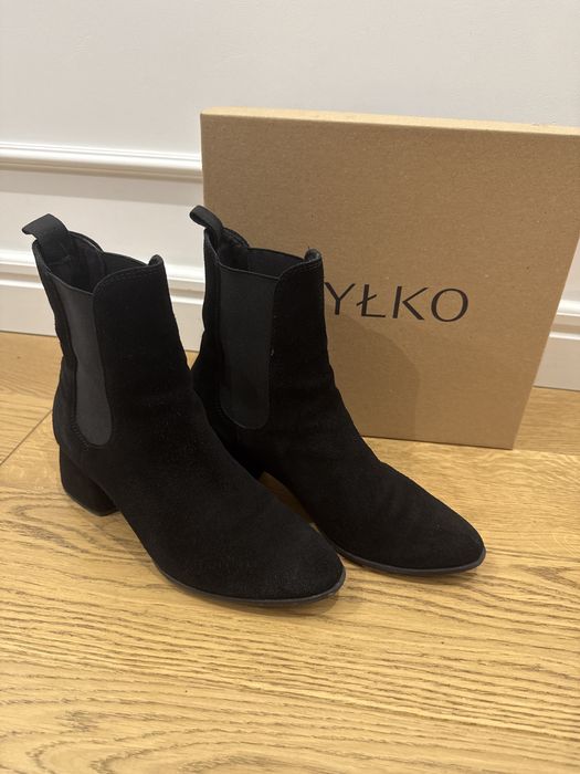 Botki zamszowe RYŁKO rozmiar 37