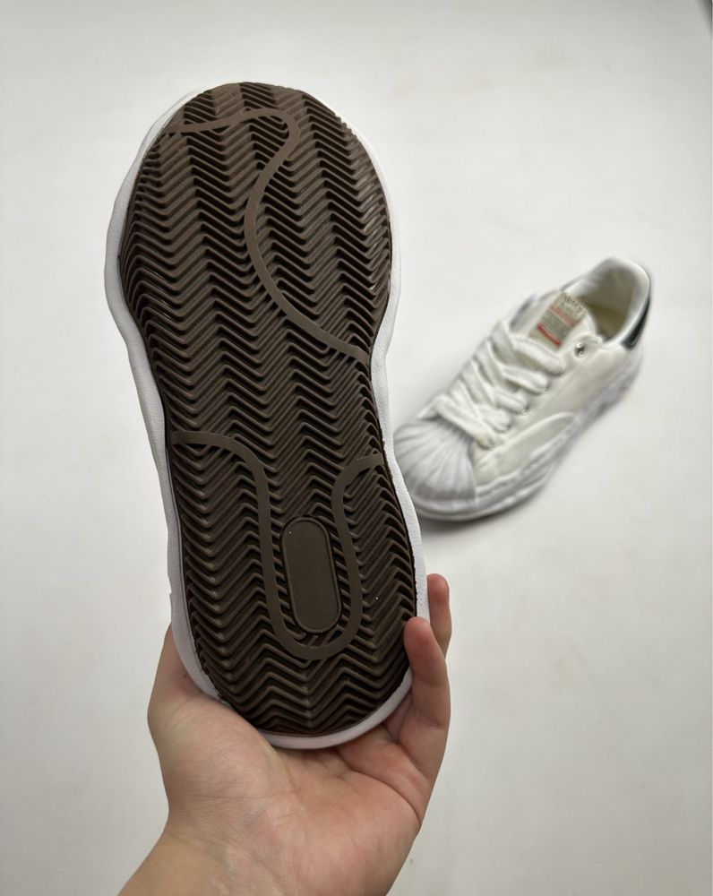 MMY Blakey Maison Mihara Yasuhiro кеди білі кеды