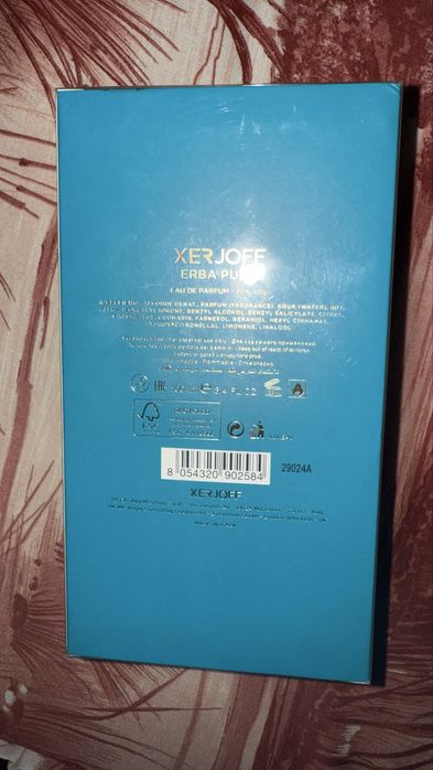 Xerjoff Erba Pura 100ml – Novo e Selado