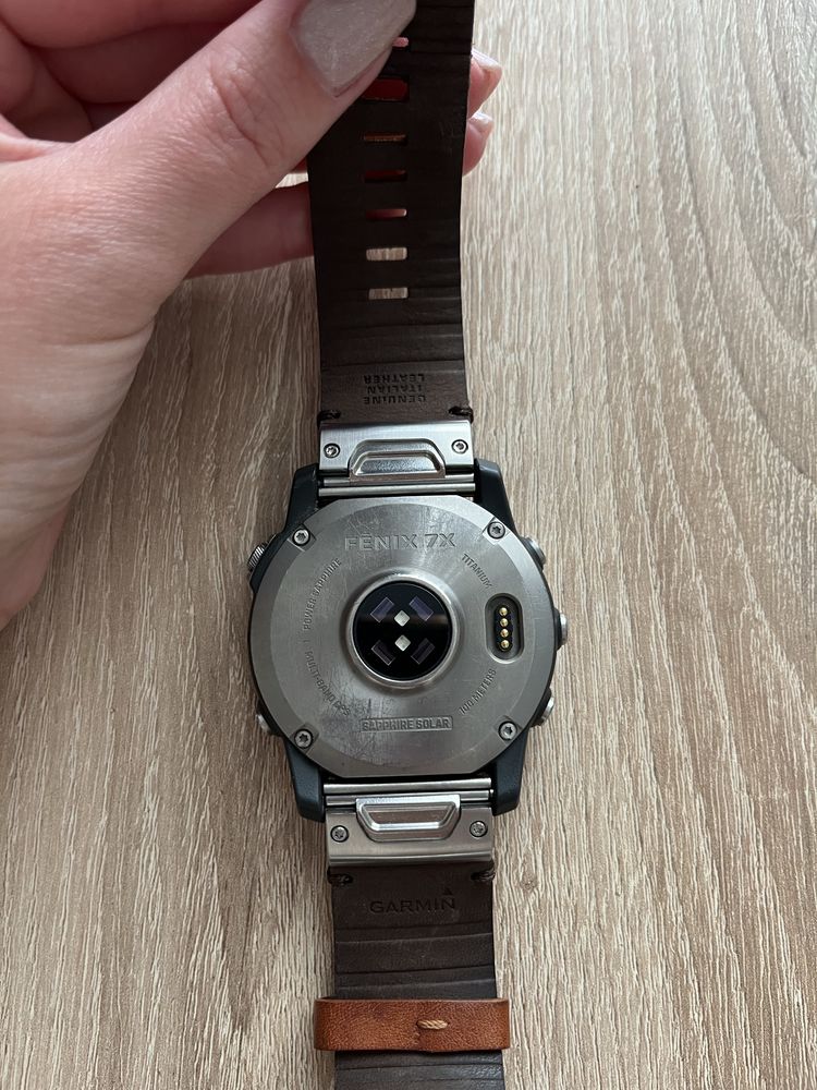 Garmin Fenix 7X sapphire solar