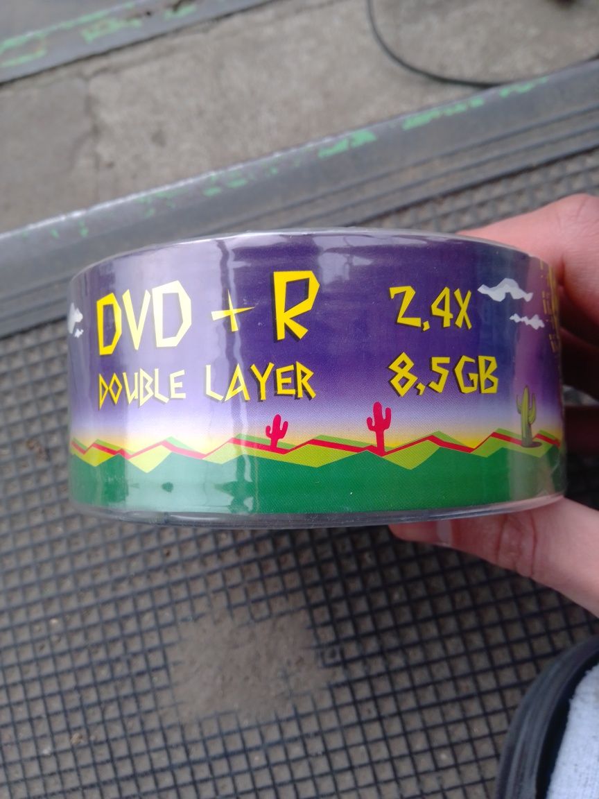 DVD+R  8.5 gb  25 шт.