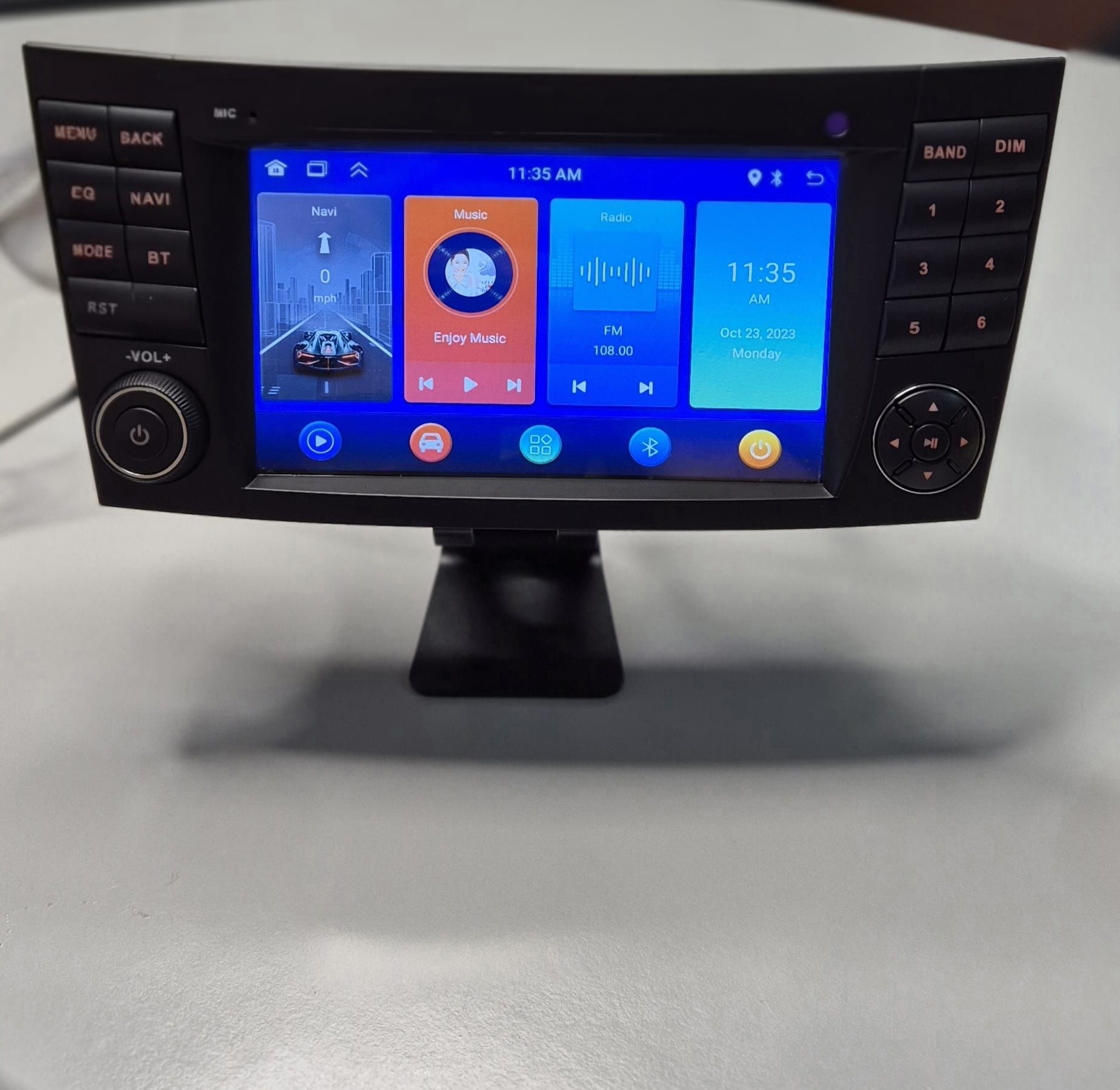 Rádio Android para Mercedes W211