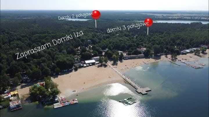 Skorzęcin Domki "Iza" Ośrodek Wypoczynkowy nad jeziorem w CENTRUM