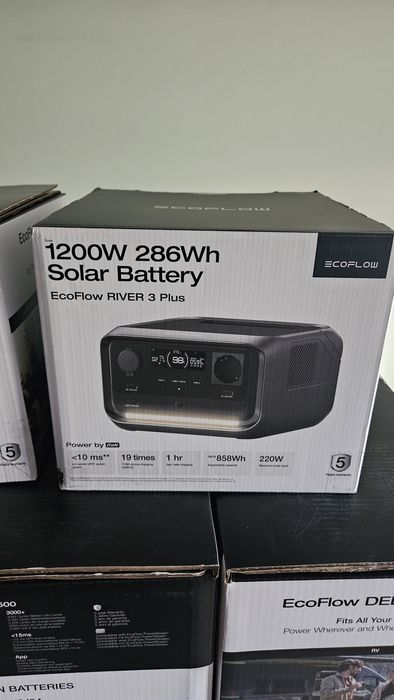 В наявності! Зарядна станція EcoFlow RIVER 3 Plus