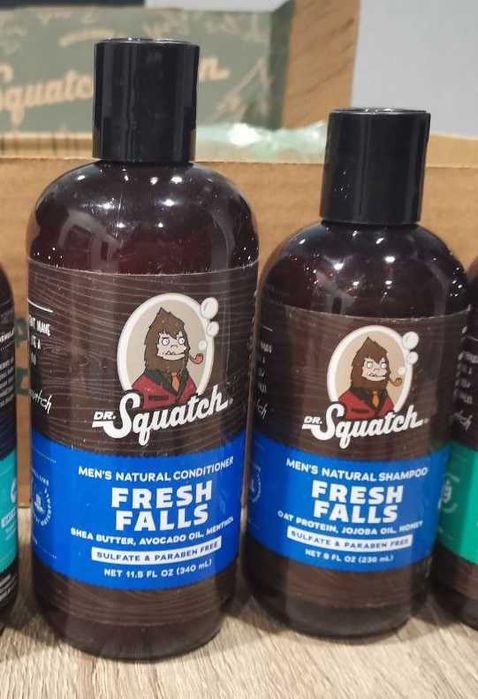 Набір для волосся Dr. Squatch Fresh Falls для чоловіків