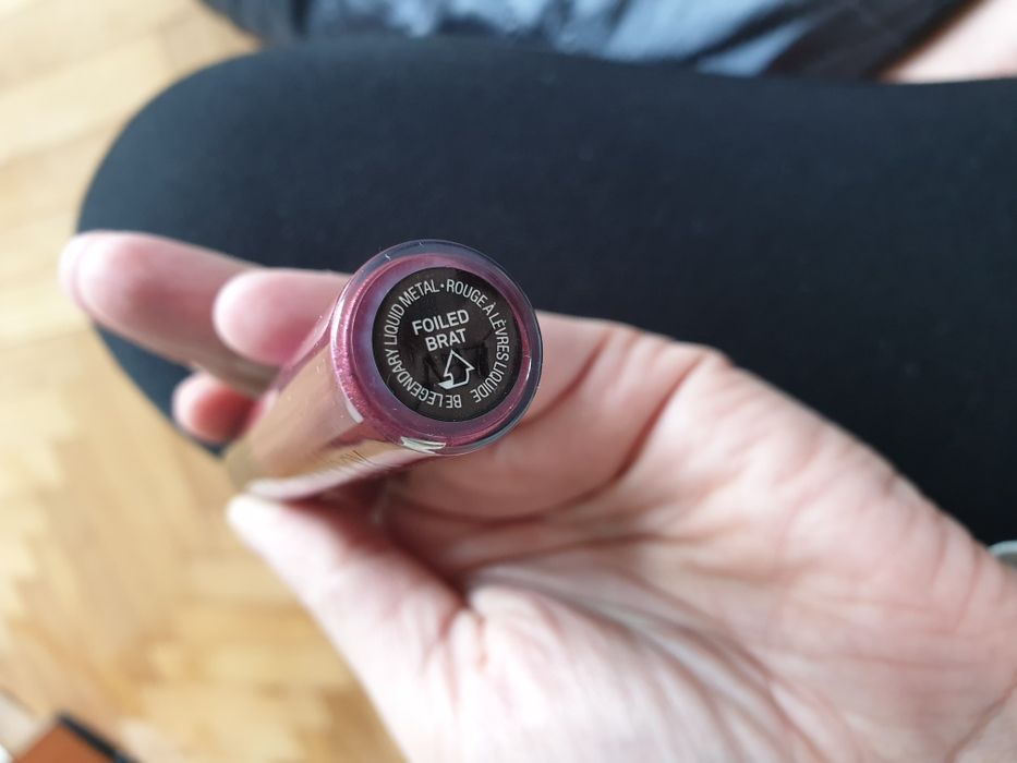 Nowy błyszczyk Smasbox kolor Foiled Brat
