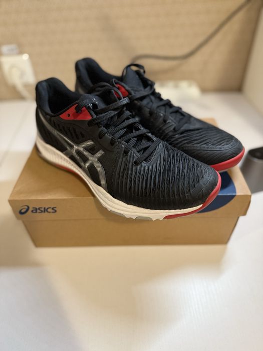 Asics Netburner Ballistic FF 2 Indoor Shoe Black/Carrier Grey