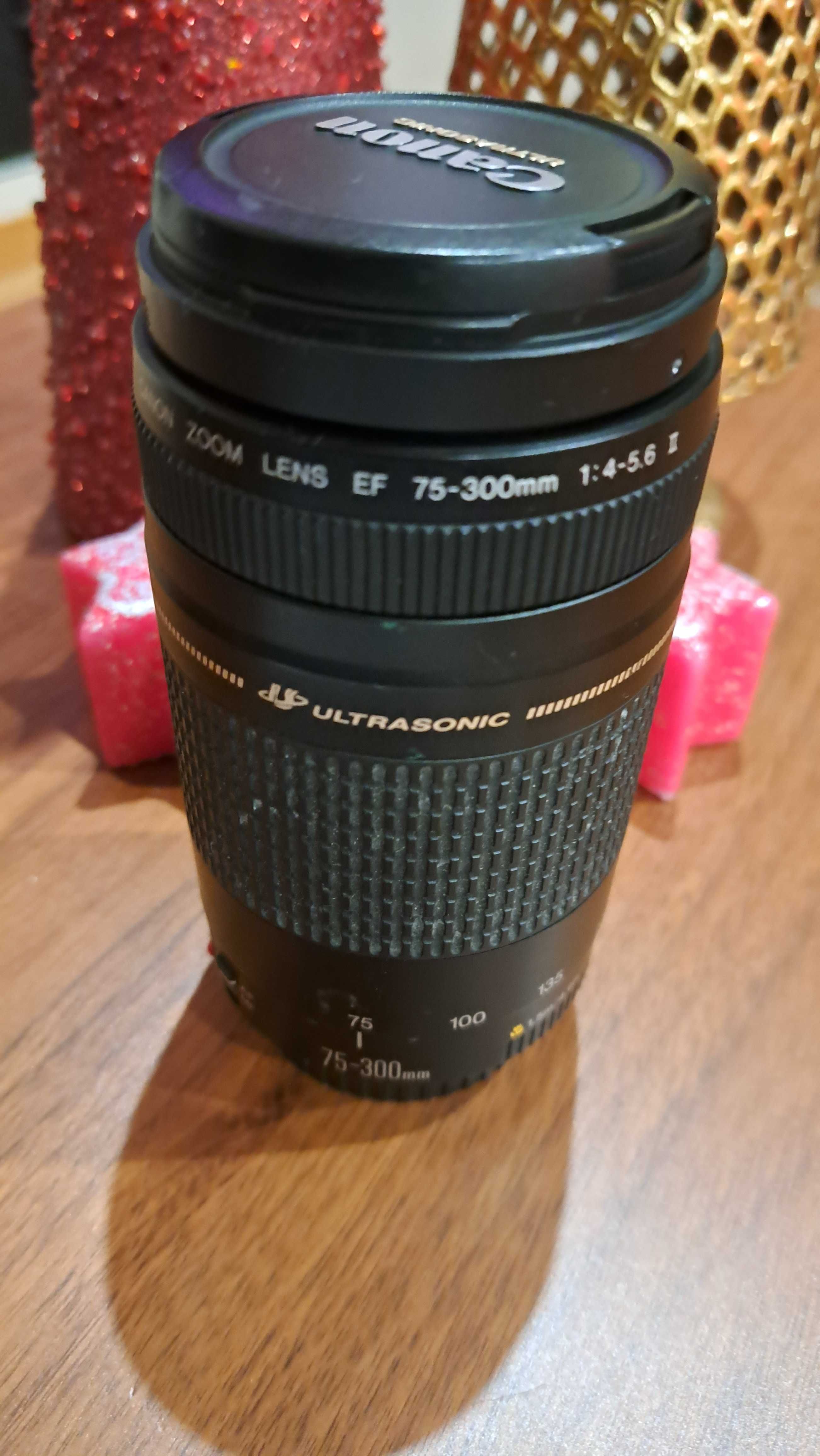 Canon EFS 75-300mm F/4-5.6 II USM Zoom AF Lense