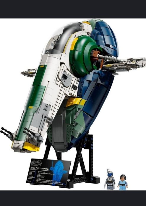 Klocki Patrolowiec typu Firespray Jango Fetta 75409 Star Wars