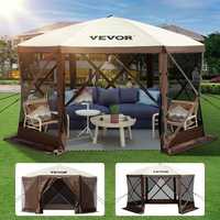 Gazebo dobrável , barraca de dossel de acampamento pop-up de 6 lados