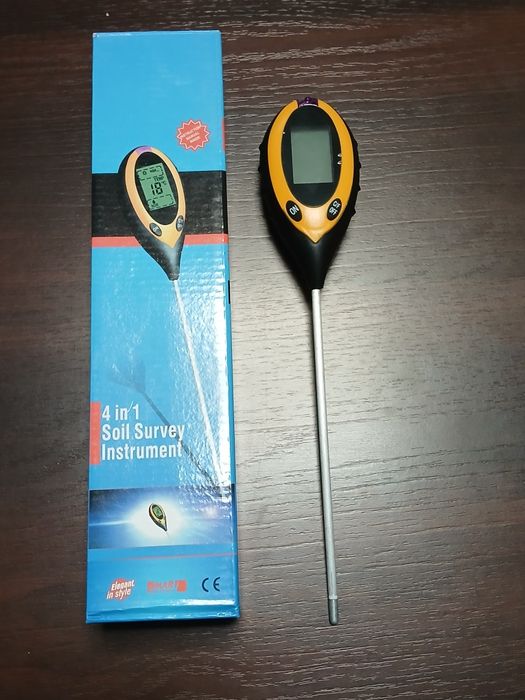 Miernik gleby 4w1