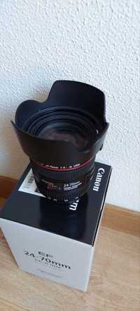 Lente Canon EF 24-70 mm f4 L IS Macro