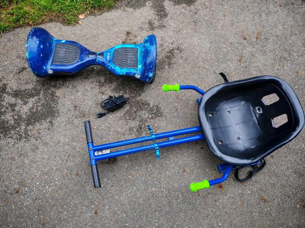 Nakładka gokart na hoverboard deskorolkę