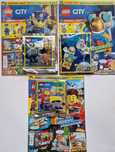 3 nowe Magazyn Lego City+ astronauta +policjant +pies+ubijarka