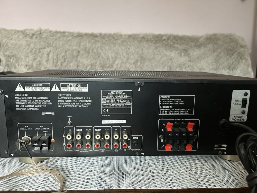 Pioneer odtwarzacz CD ze wzmacniczem