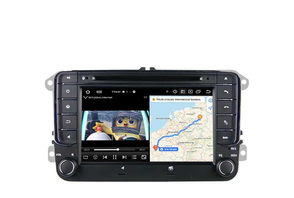 Radio FM RDS DAB+ Android CarPlay WiFi CD DVD GPS SD USB VW Seat Skoda