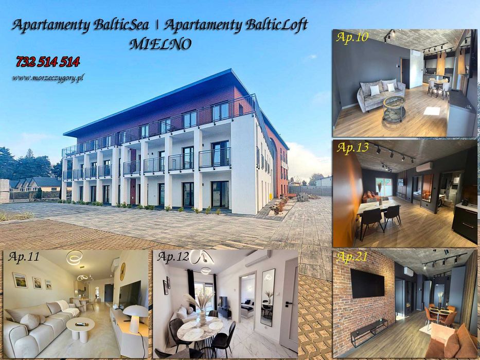 Apartamenty Mielno 6 Marca 1 - darmowy parking