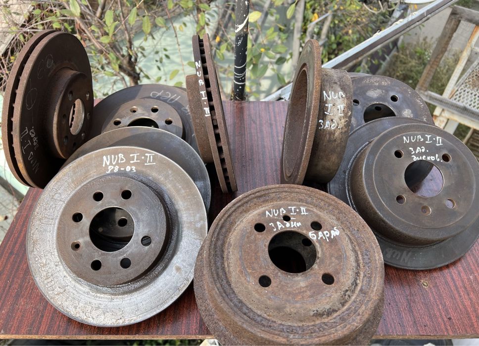 Тормозные диски. Нубира. Леганза.