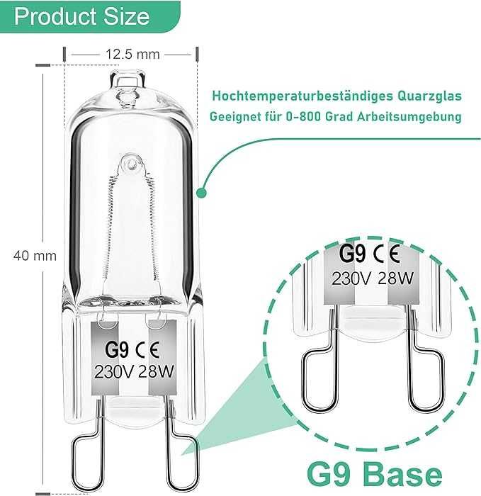 ŻARÓWKI 12szt. G9 halogenowe 60W, 230v NOWE a056