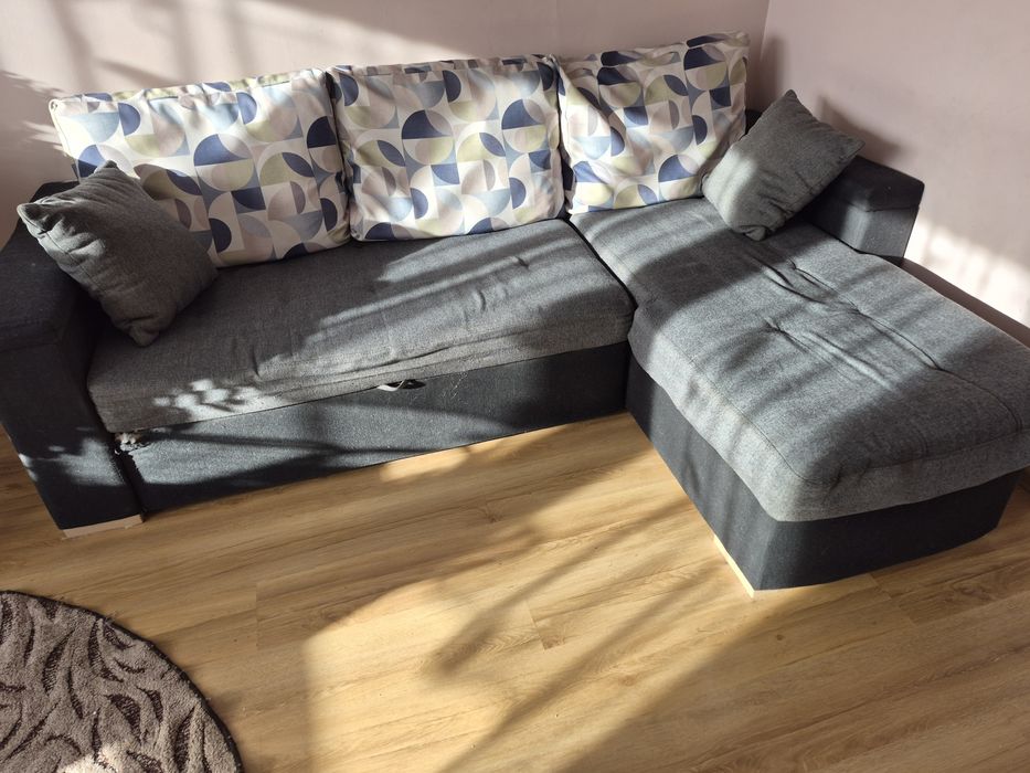 Narożnik z funkcją spania