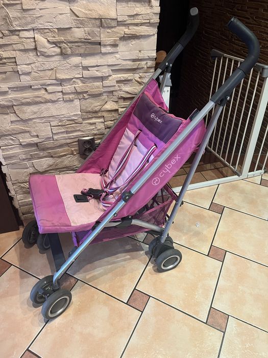 Cybex Onyx różowa spacerówka wózek parasolka