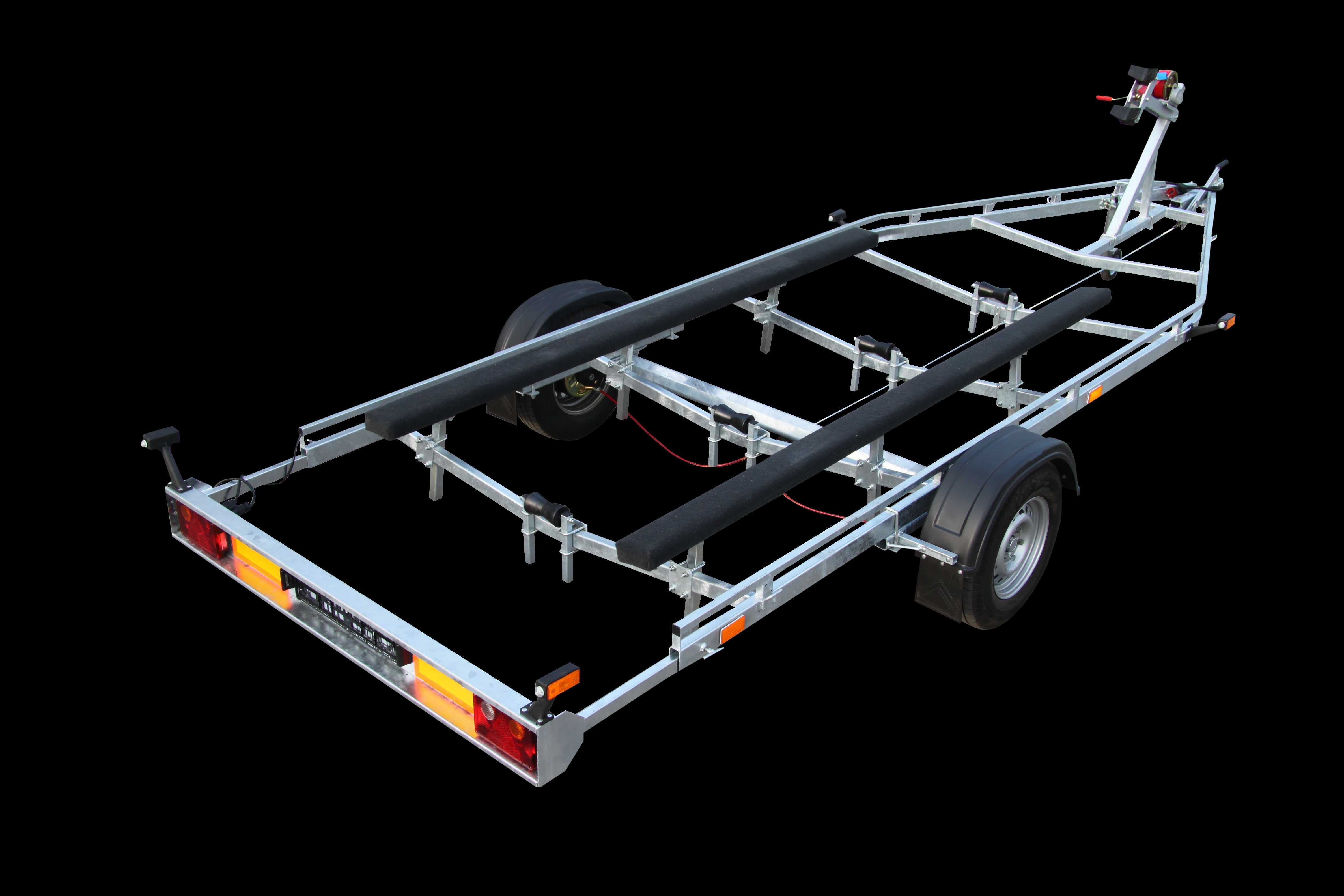 Nowa przyczepa podłodziowa PP-1500, DMC 1500 kg, ładowność 1150 kg