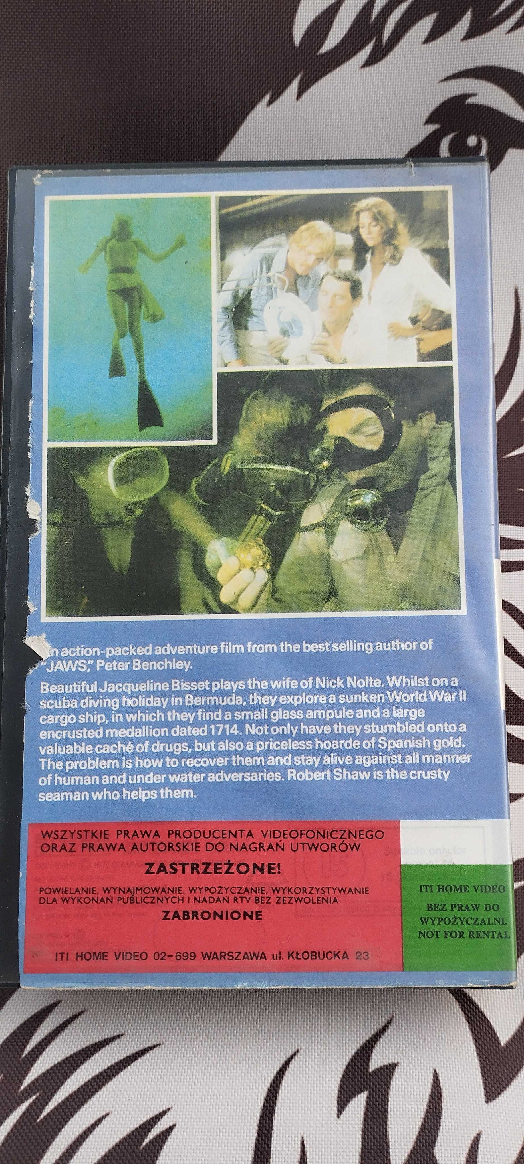 Kaseta VHS "The Deep" (1977) ITI Home Video