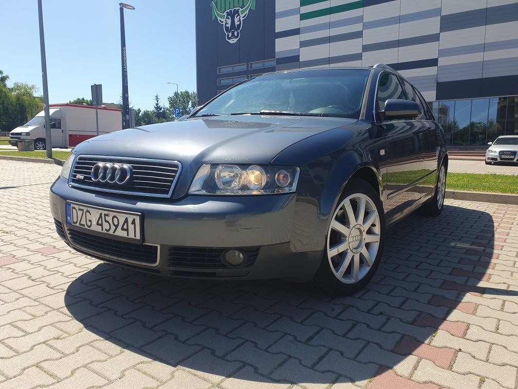 Audi a4 b6 a4b6 s-line Alu lato-zima,klima,1.9 tdi 96kW,rozrząd,navi