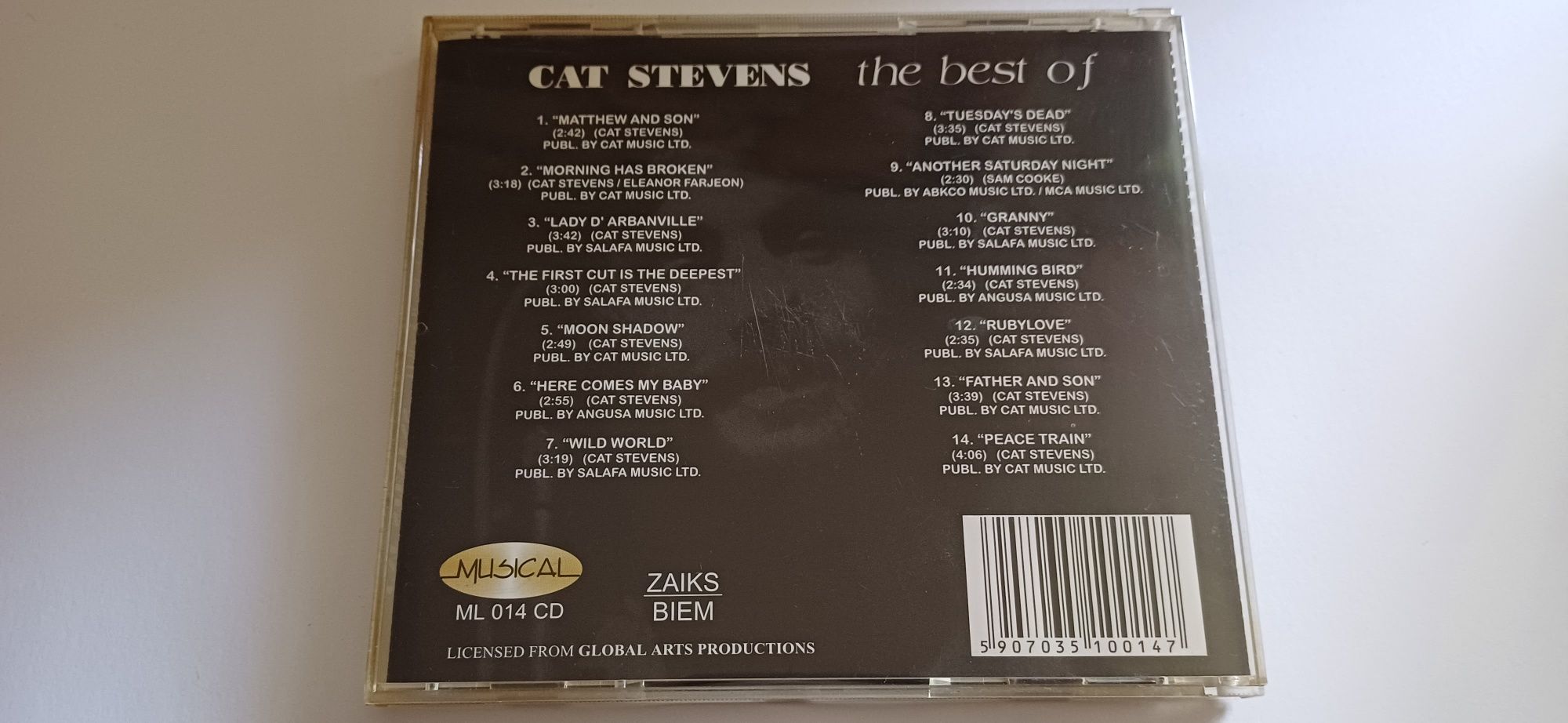 The best of Cat Stevens CD