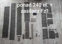 Tory H0 ponad 240 el. + zasilacz Fz1