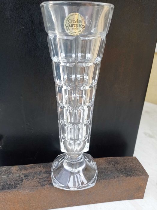 Cristal D'Arques, jarra de flores, magnifica